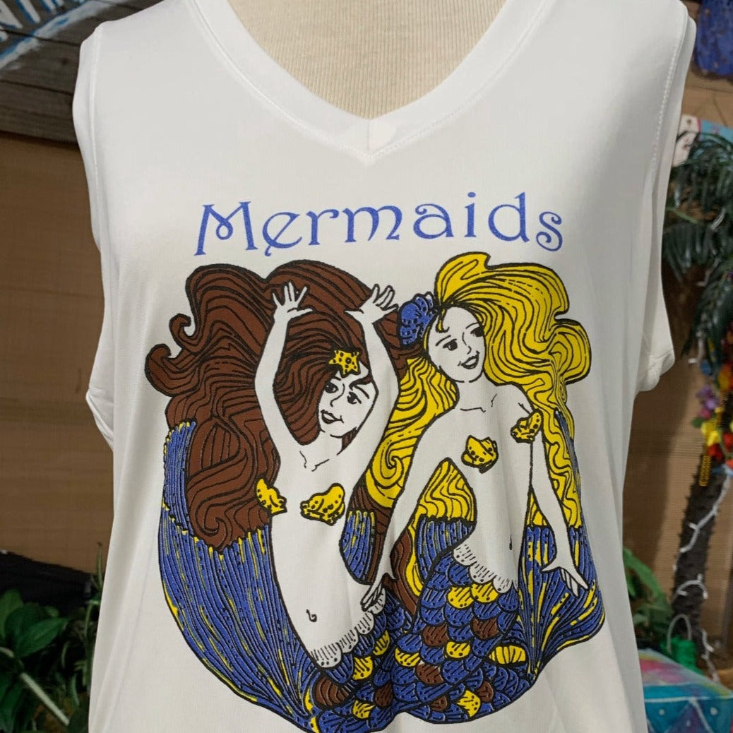 Mermaids, Sleeveless Tank Top