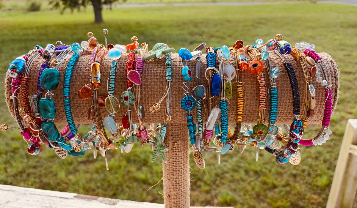 Recycled Guitar String Bracelets