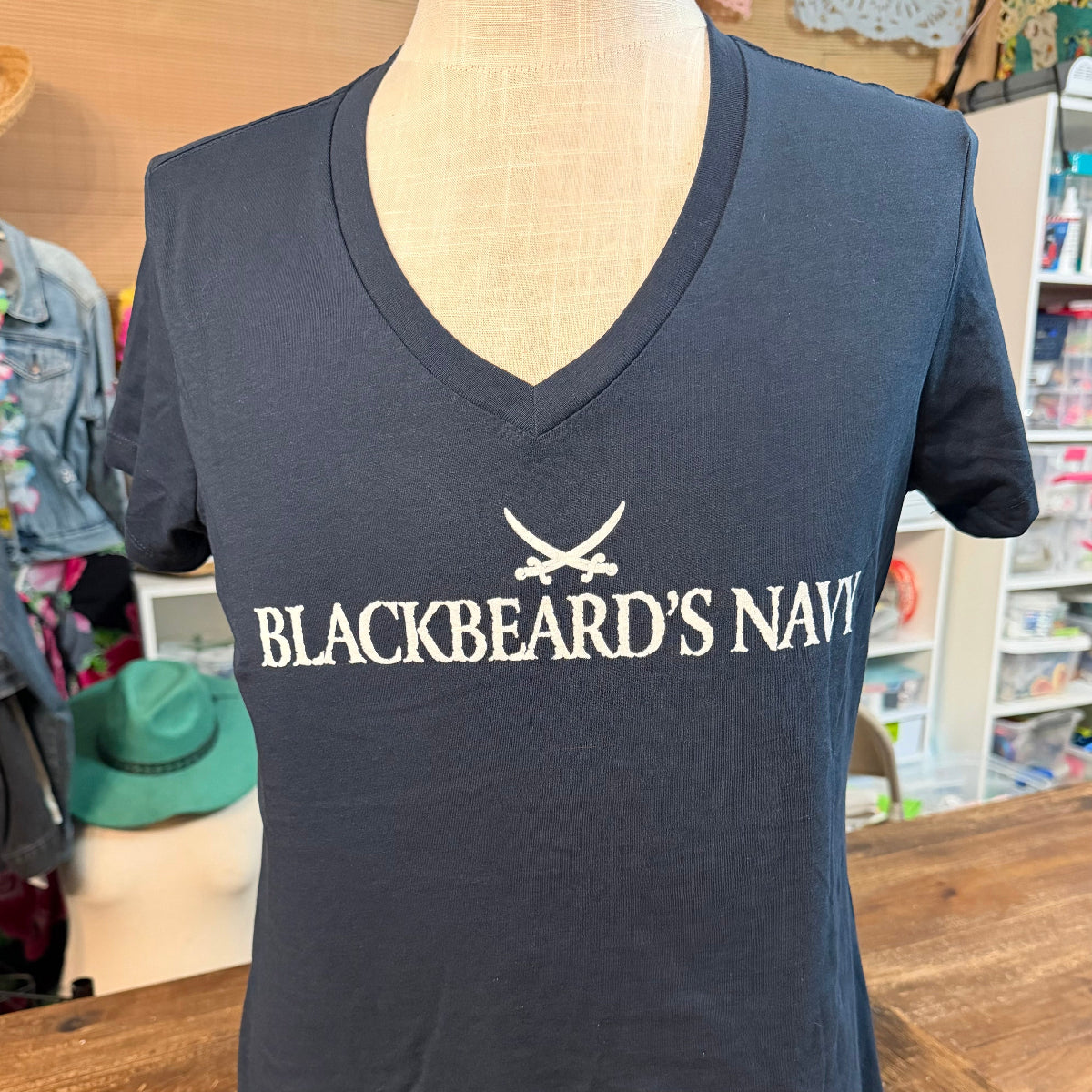 Blackbeard's Navy, Ladies T-shirt