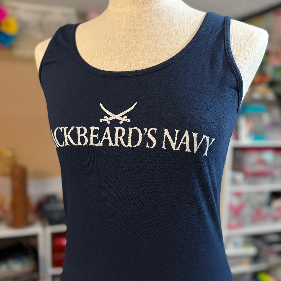Blackbeard's Navy, Ladies Tank Tops