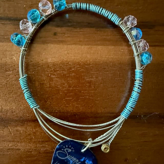 Recycled Guitar String Bracelets