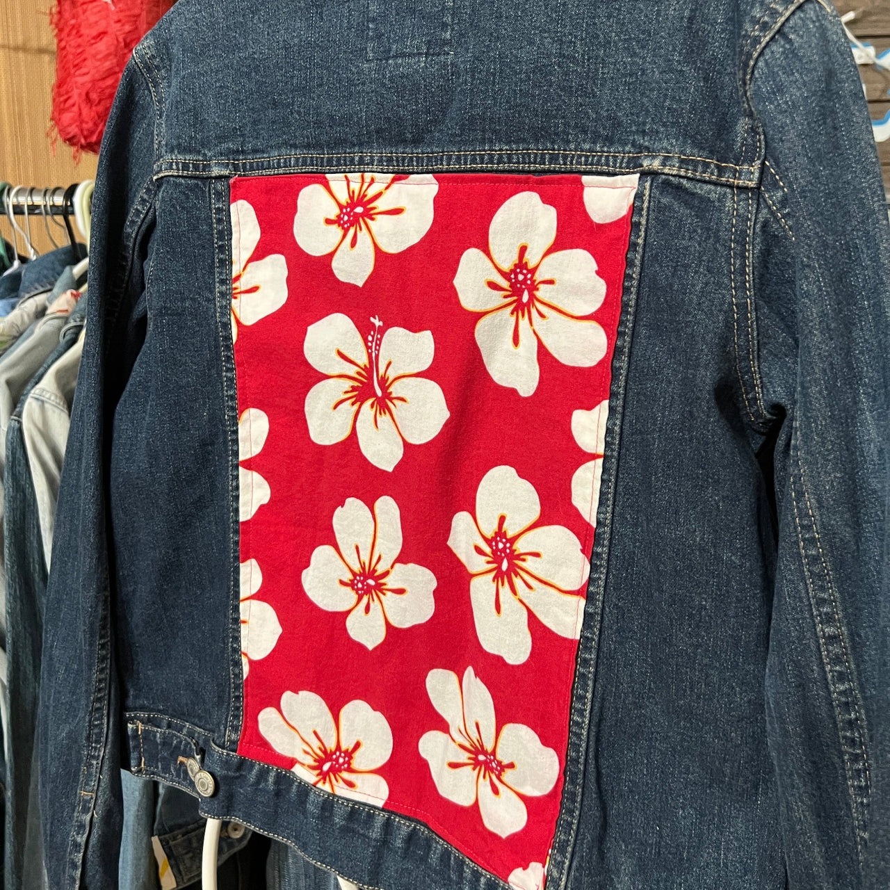 Upcycled Jean Jacket 056