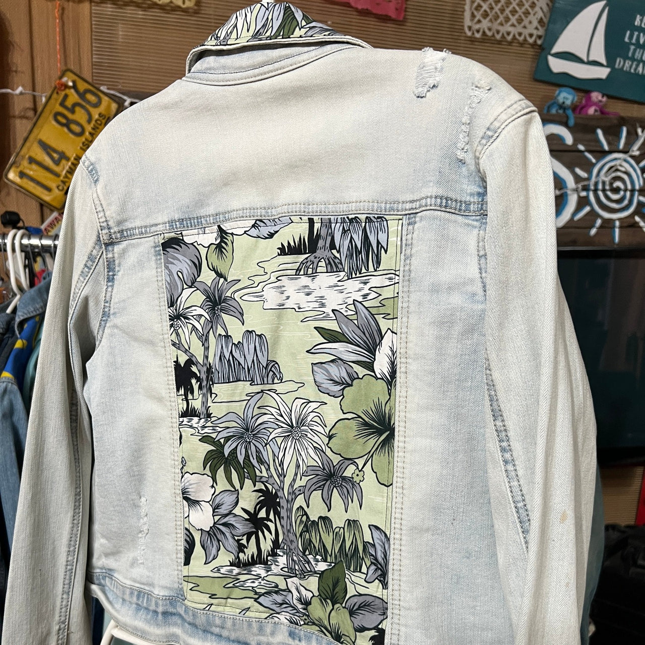 Upcycled Jean Jacket 049