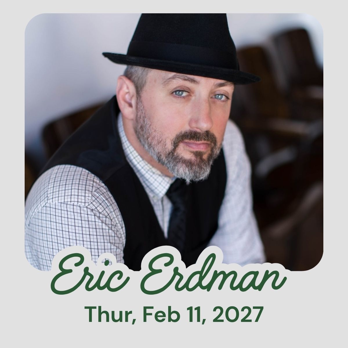 Eric Erdman Train Depot Show