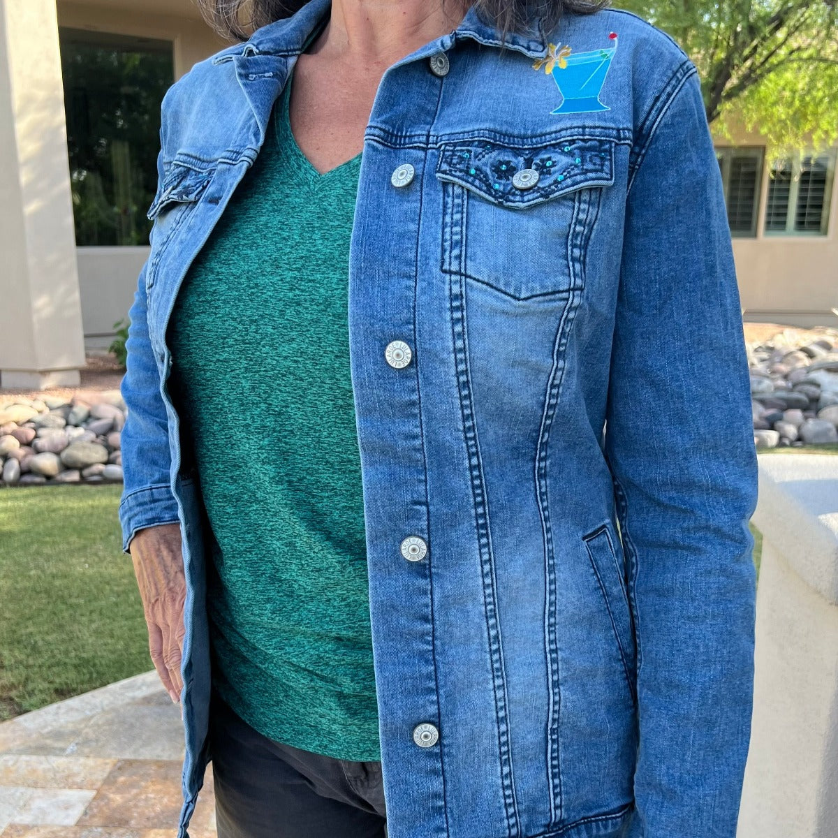 Upcycled Jean Jacket 010