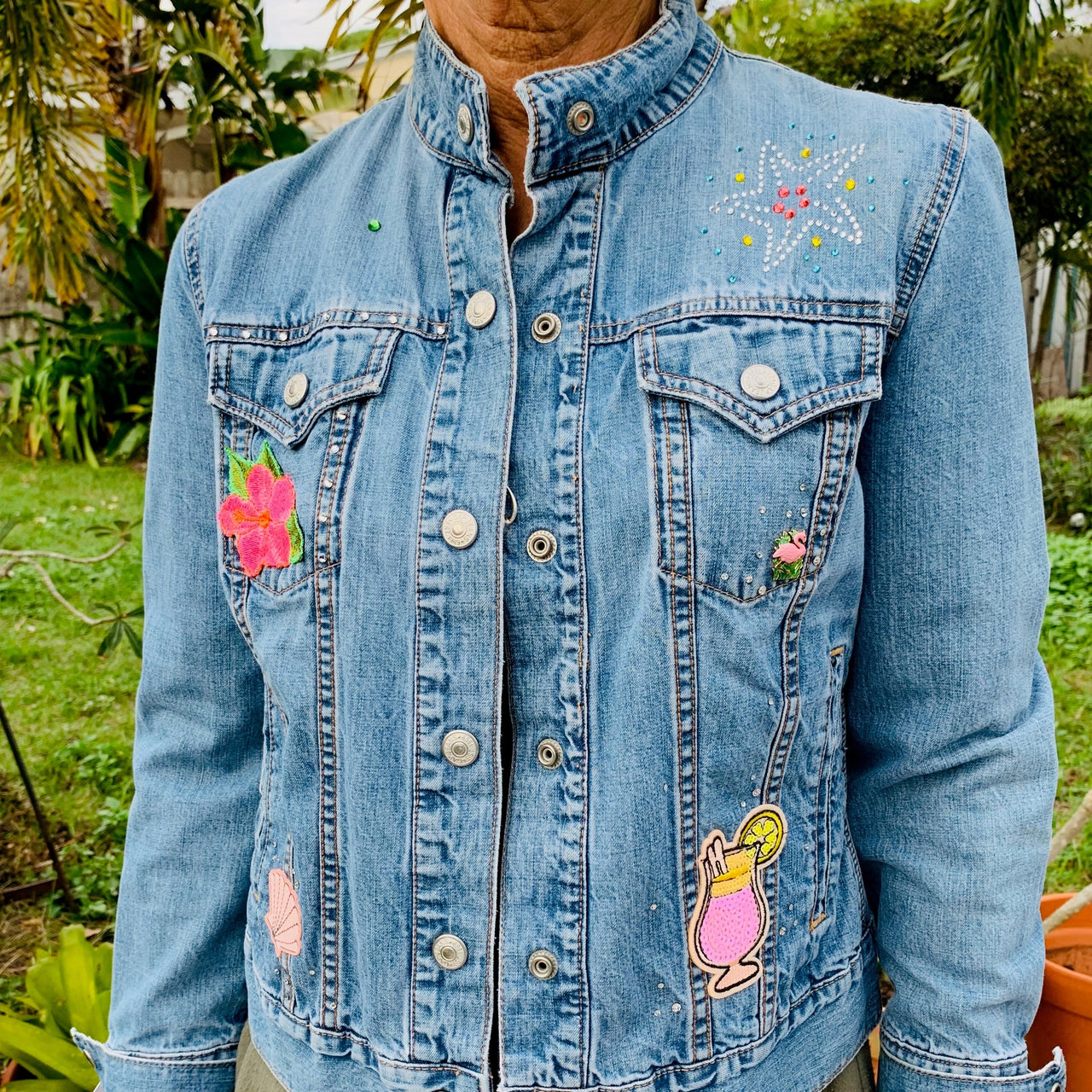 Upcycled Jean Jacket 004