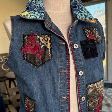 006 Denim Vest (XL)