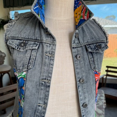 003 Denim Vest (M)