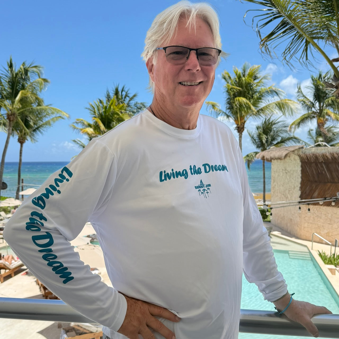 Living the Dream Sun Shirt, Men