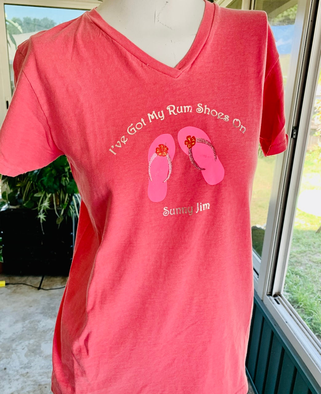 Rum Shoes, Ladies T-shirt, Clearance