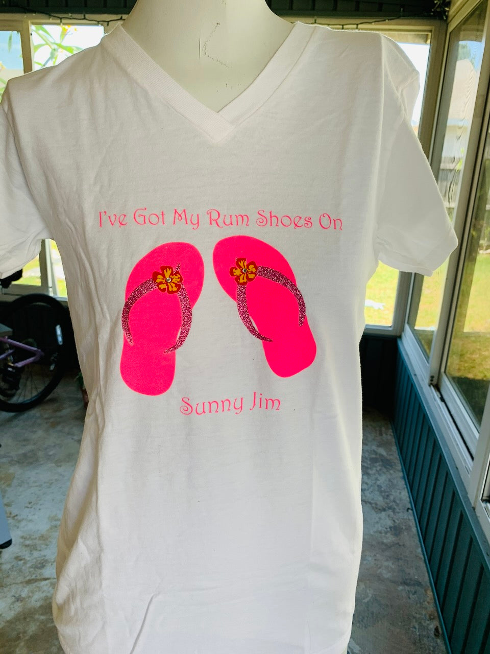 Rum Shoes, Ladies T-shirt, Clearance