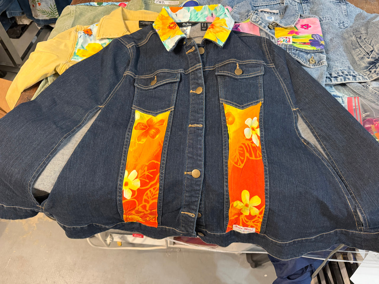Denim Cape