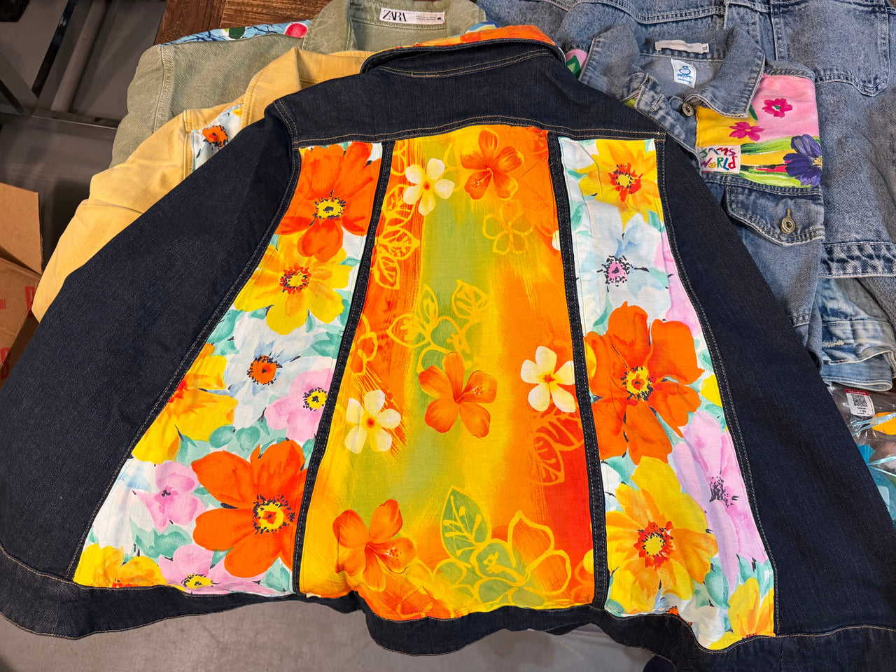 Denim Cape