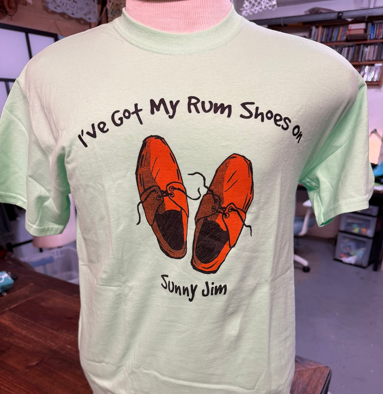 Rum Shoes, Men's T-shirt, Clearance