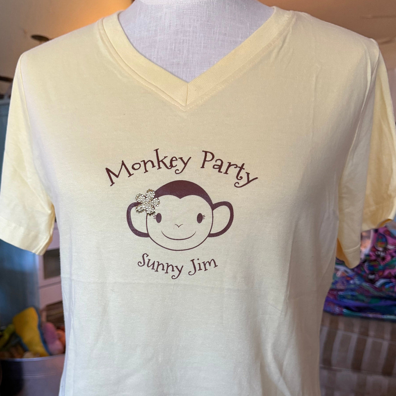 Monkey Party, Ladies T-shirt