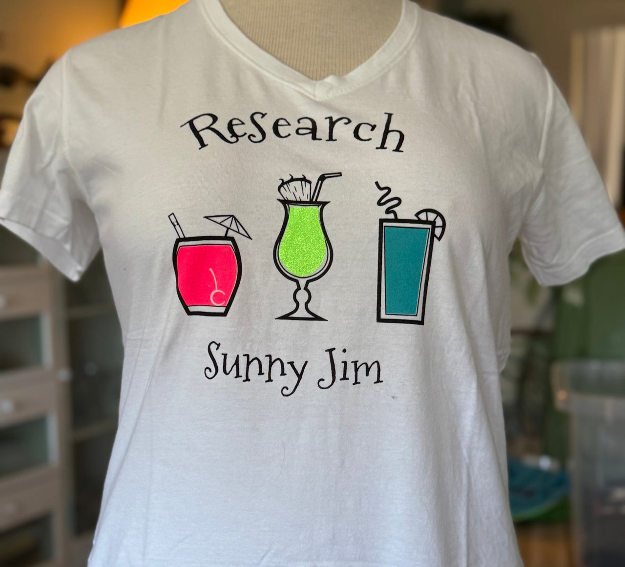 Research, Ladies T-shirt