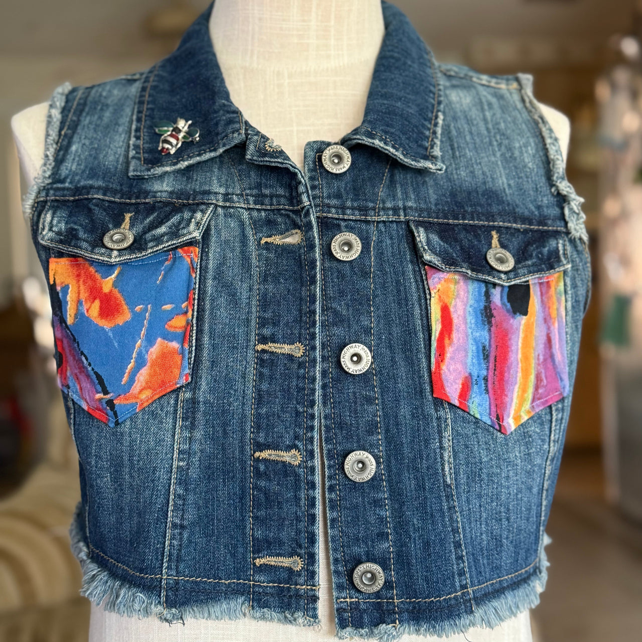 005 Denim Vest (XL)