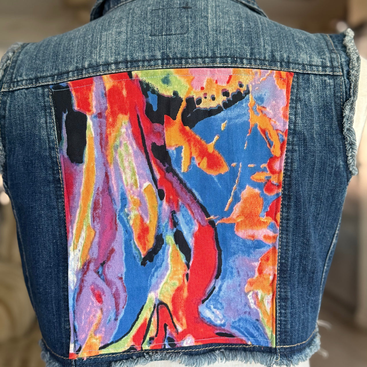 005 Denim Vest (XL)