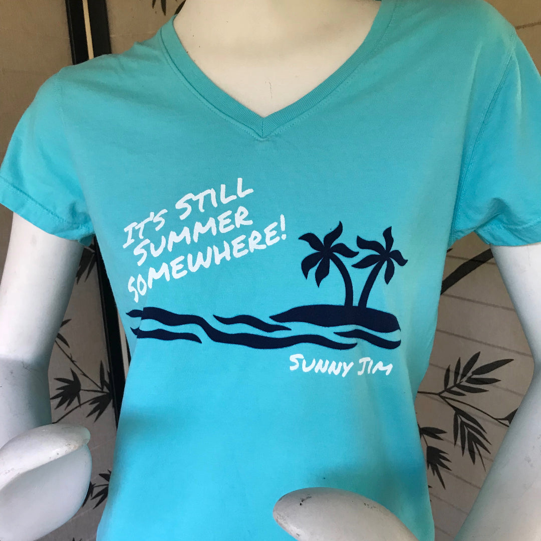 It's Still Summer Somewhere, Ladies T-shirt