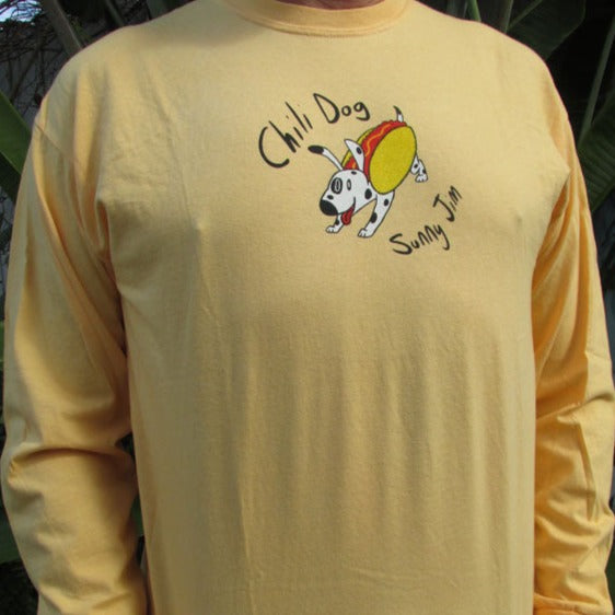T-Shirt, Men's Chili Dog Long-Sleeve