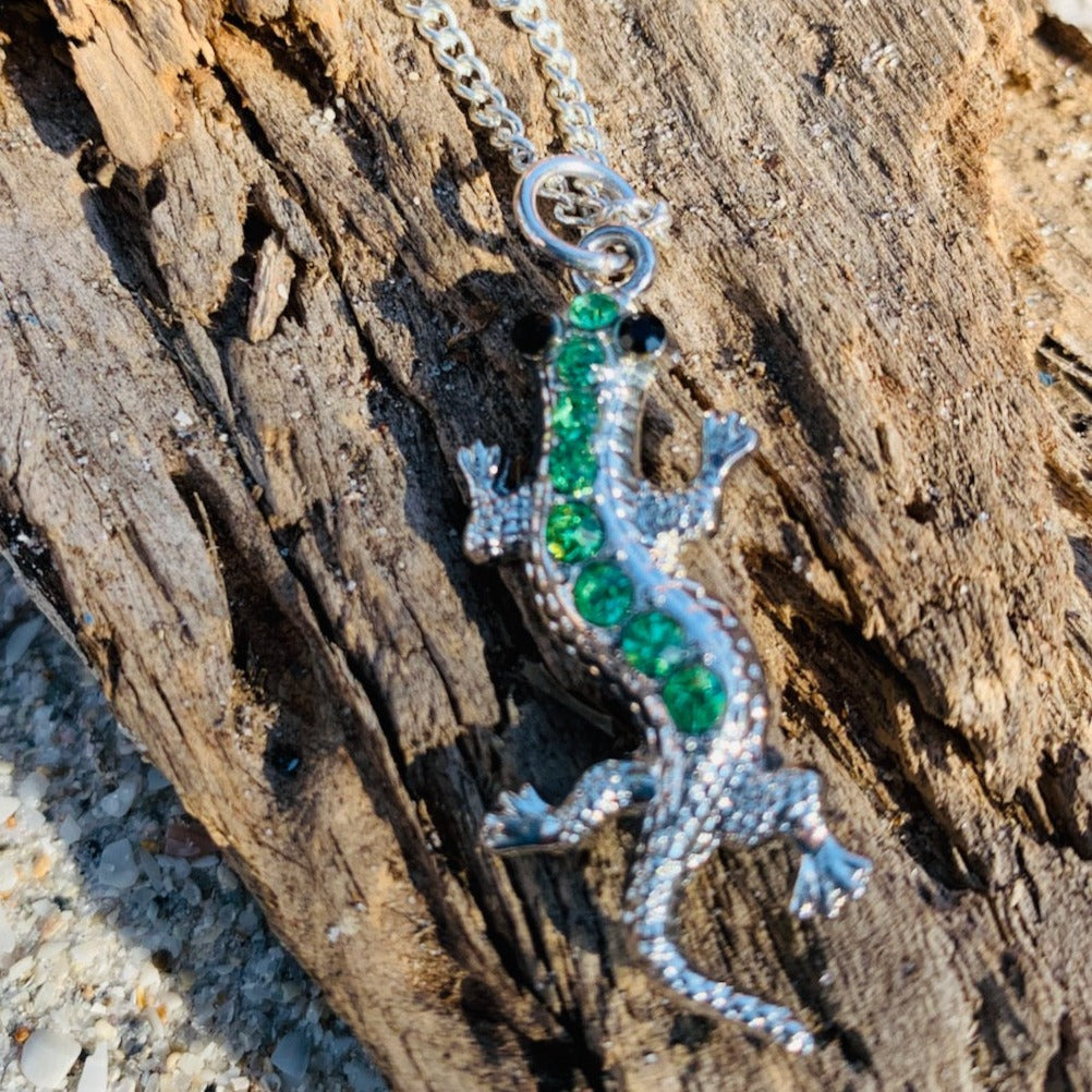 Gecko, Necklace