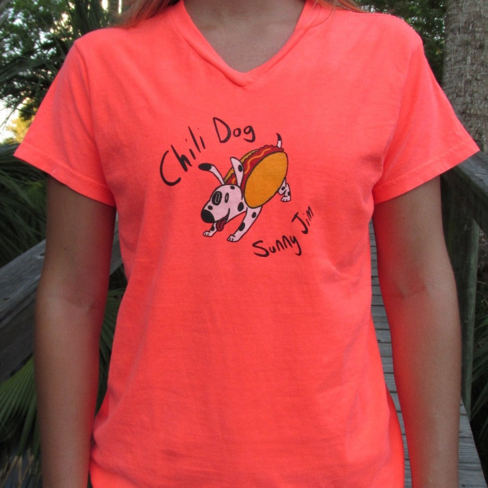 Chili Dog, Ladies T-shirt