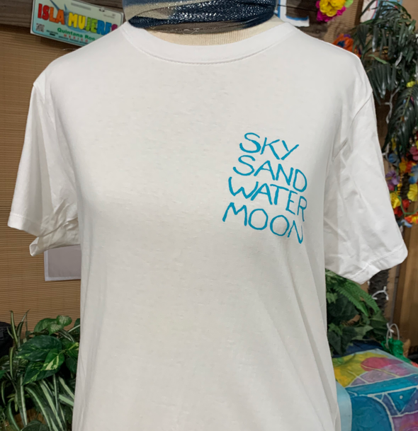T-Shirt, Ladies, Sky Sand Water Moon
