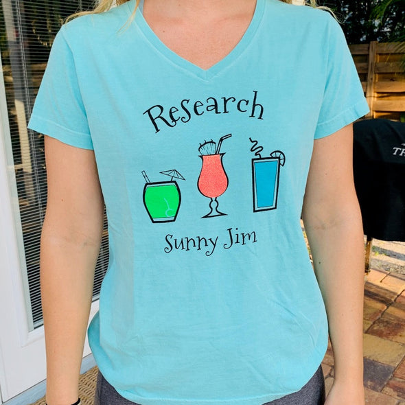T-Shirt, Ladies, Research