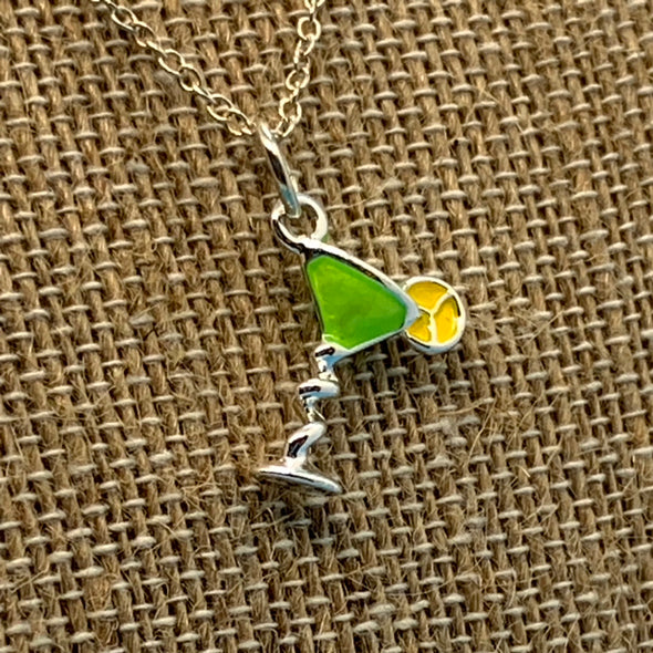 Necklace, Cocktail Glass