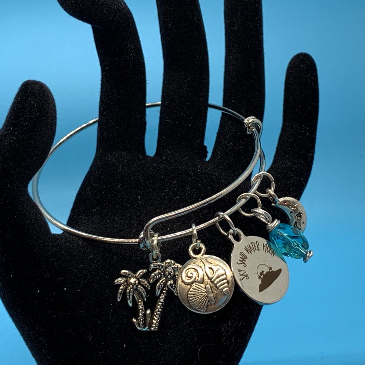 Sky Sand Water Moon Bangle