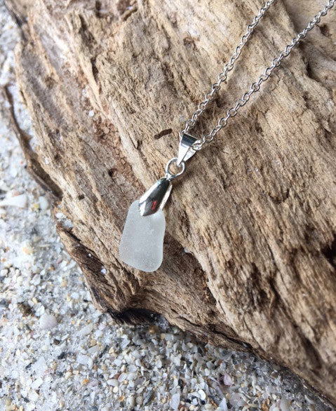 Sea Glass Drop, Necklace