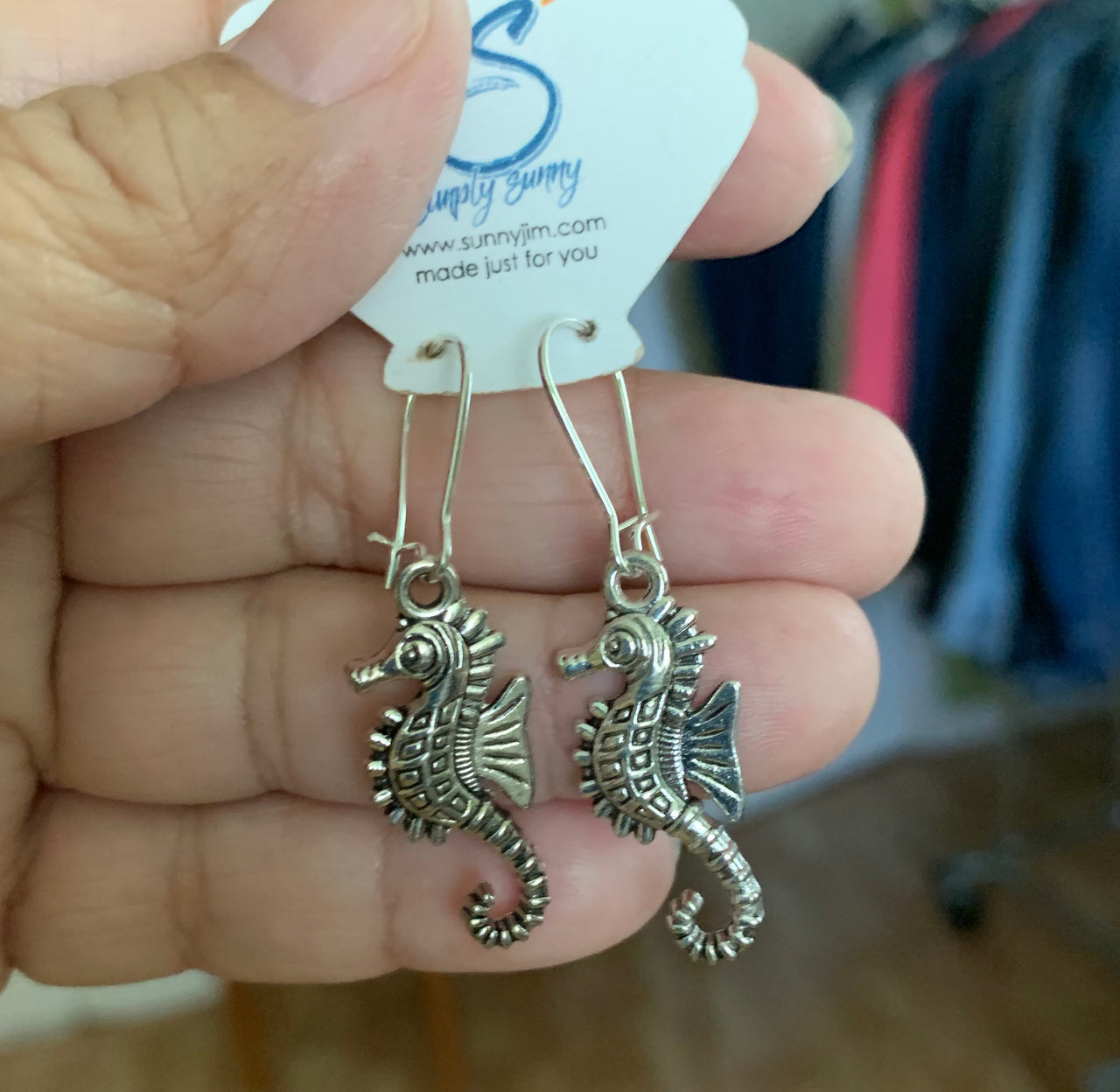 Seahorse, Earrings